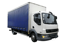 Minibus Hire Sunderland - 7.5 Tonne Curtain Side Truck - Truck hire Sunderland